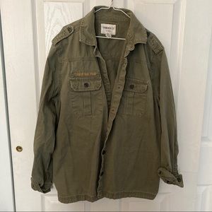 3/$20 Long sleeve army jacket